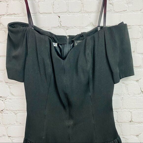 VTG 90s Nicole Miller/Anne Taylor Drop Waist Cocktail Dress - Picture 11 of 14